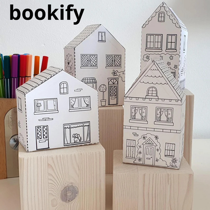 House Paper Craft-  The printablecraft