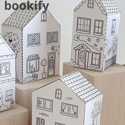 House Paper Craft-  The printablecraft